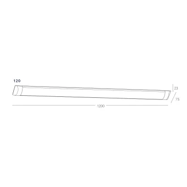 Applique Bianco Led  4000kelvin 36 watt