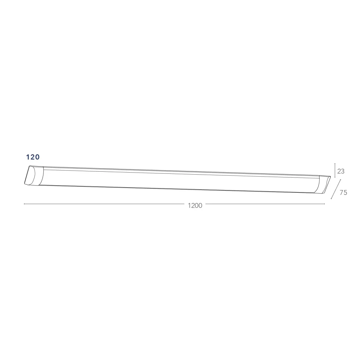 Applique Bianco Led  4000kelvin 36 watt