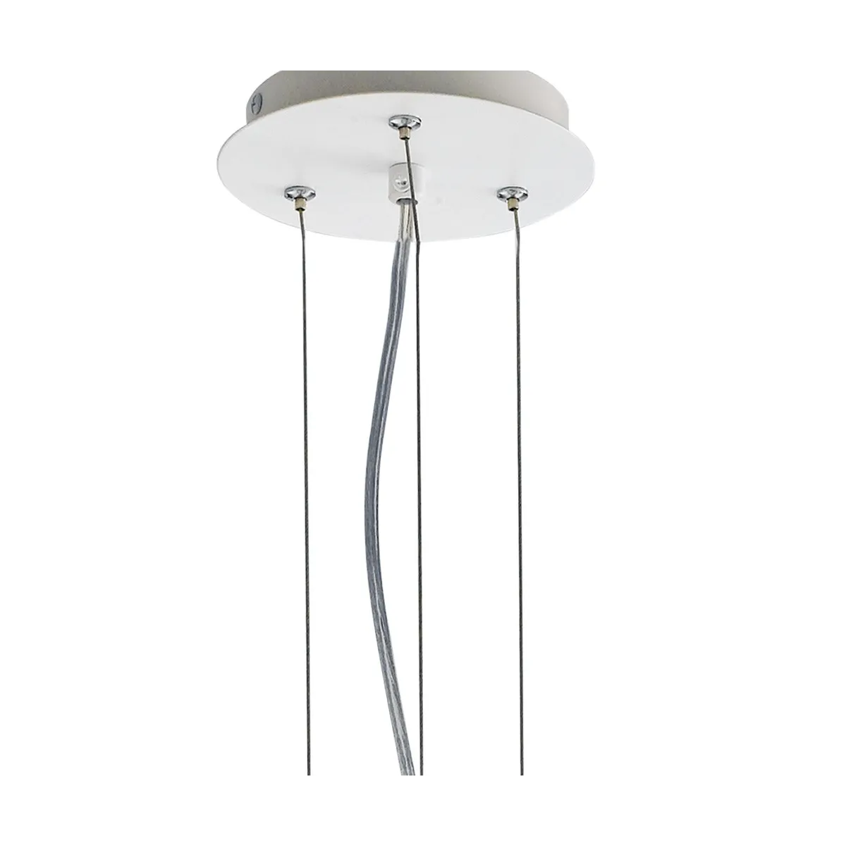 I-DIONISO-S48-BCO - Suspension en métal blanc montée au plafond
