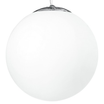 Abat-jour Globe en verre blanc