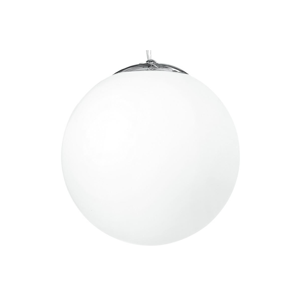 Abat-jour Globe en verre blanc