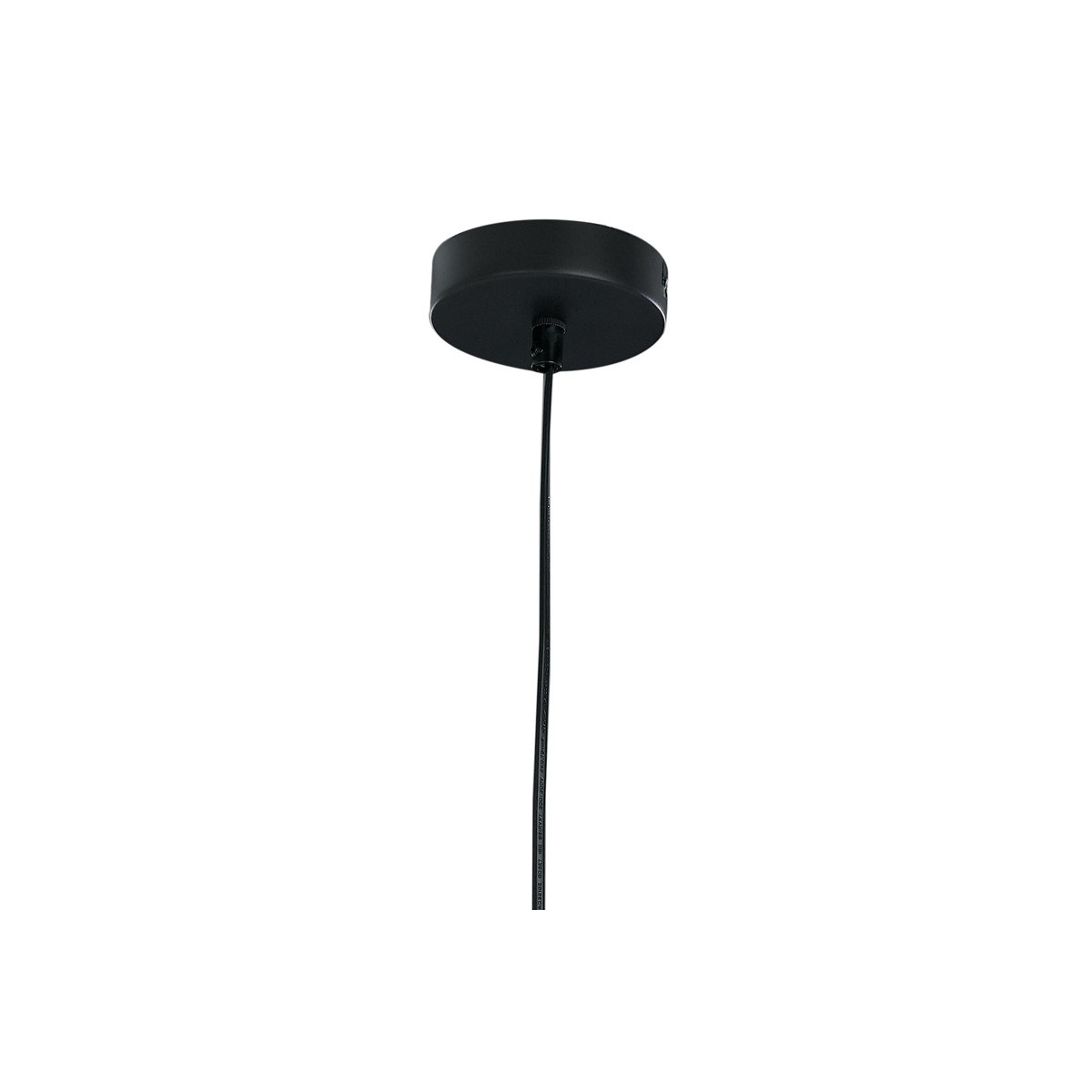 Suspension en fil noir 120 cm de haut Suspension Santana...
