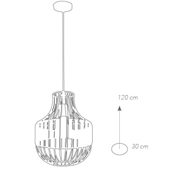 Lampadario Opium in Metallo Nero con Applicazioni in Vetro FanEurope