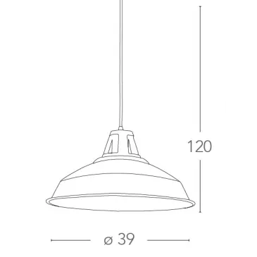 Lampadario Vintage Rustico...