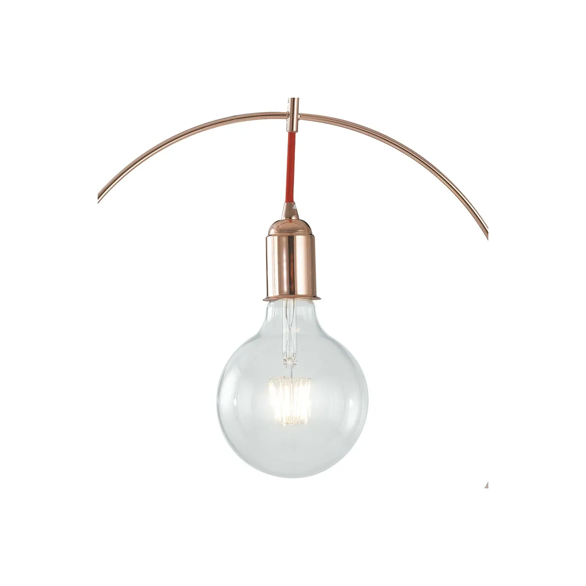 Décoration Cercle en Suspension Métal Doré Rosé Frida