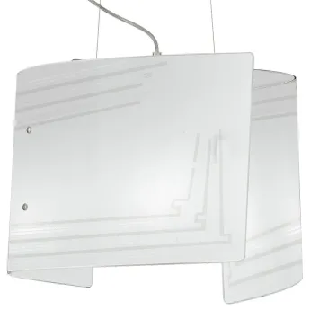 Diffusore in Vetro Bianco con Decoro Grigio e Glitter Linea Concept Fan Europe