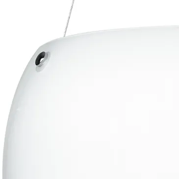 Diffuseur circulaire en ligne d'équateur en verre blanc