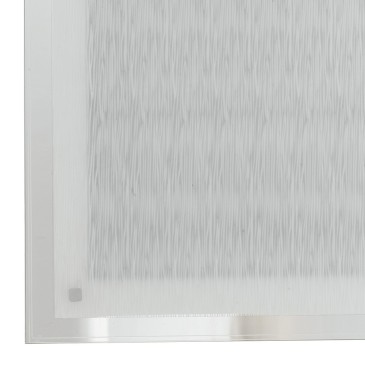 Plafonnier Joyce en verre transparent avec décoration Fan Europe Lines