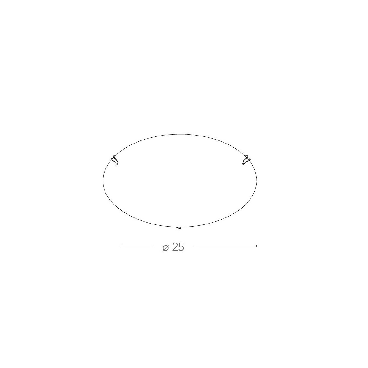 74/01212 - Plafonnier Moderne Lampe Ronde Blanc Verre...