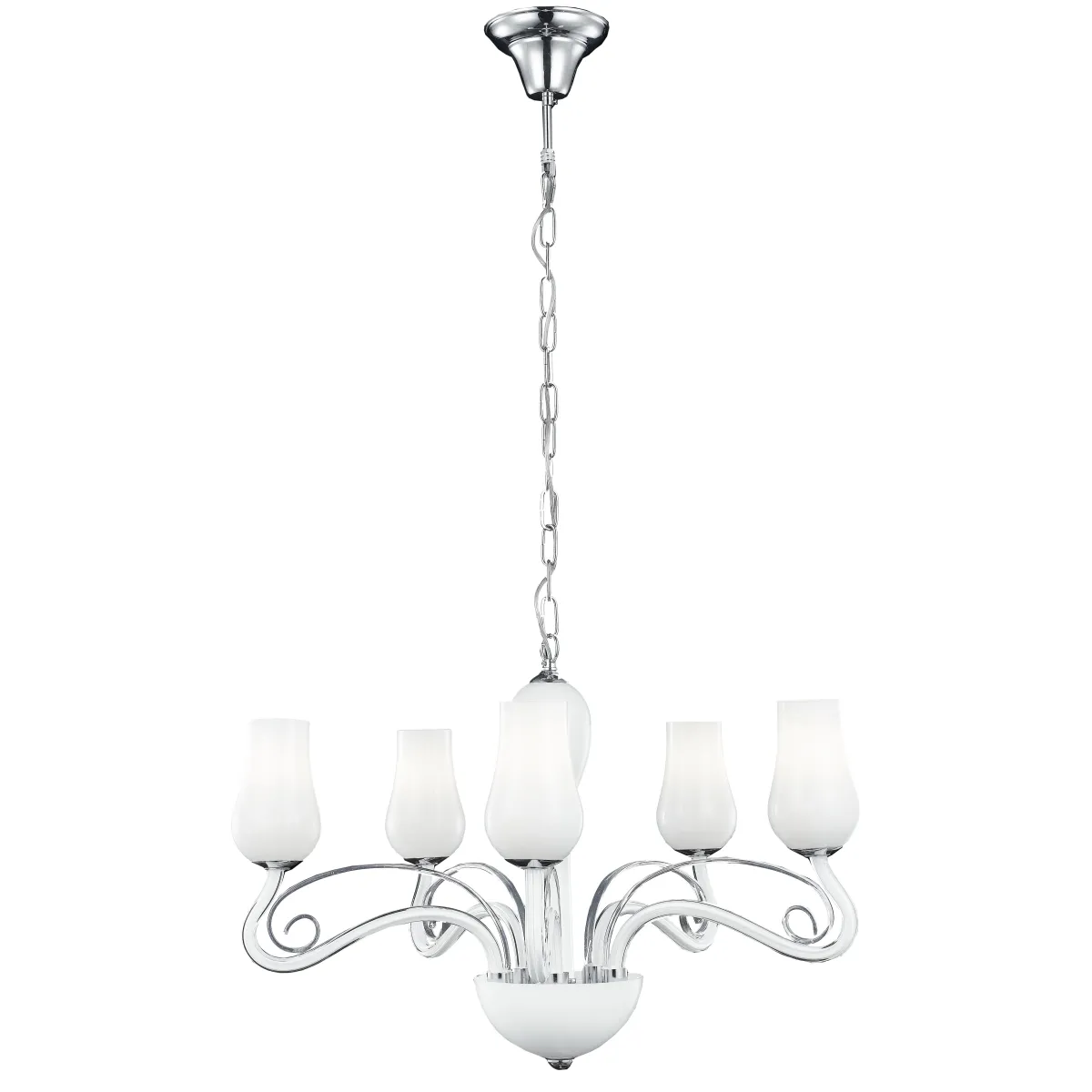 I-ANGEL / 5 - Lustre à Suspension Classique Transparent...