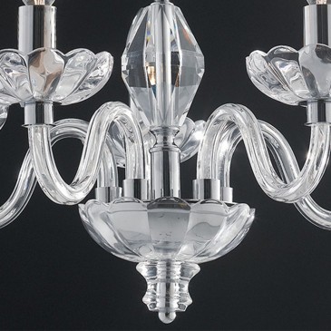 Lustre glamour en cristal...