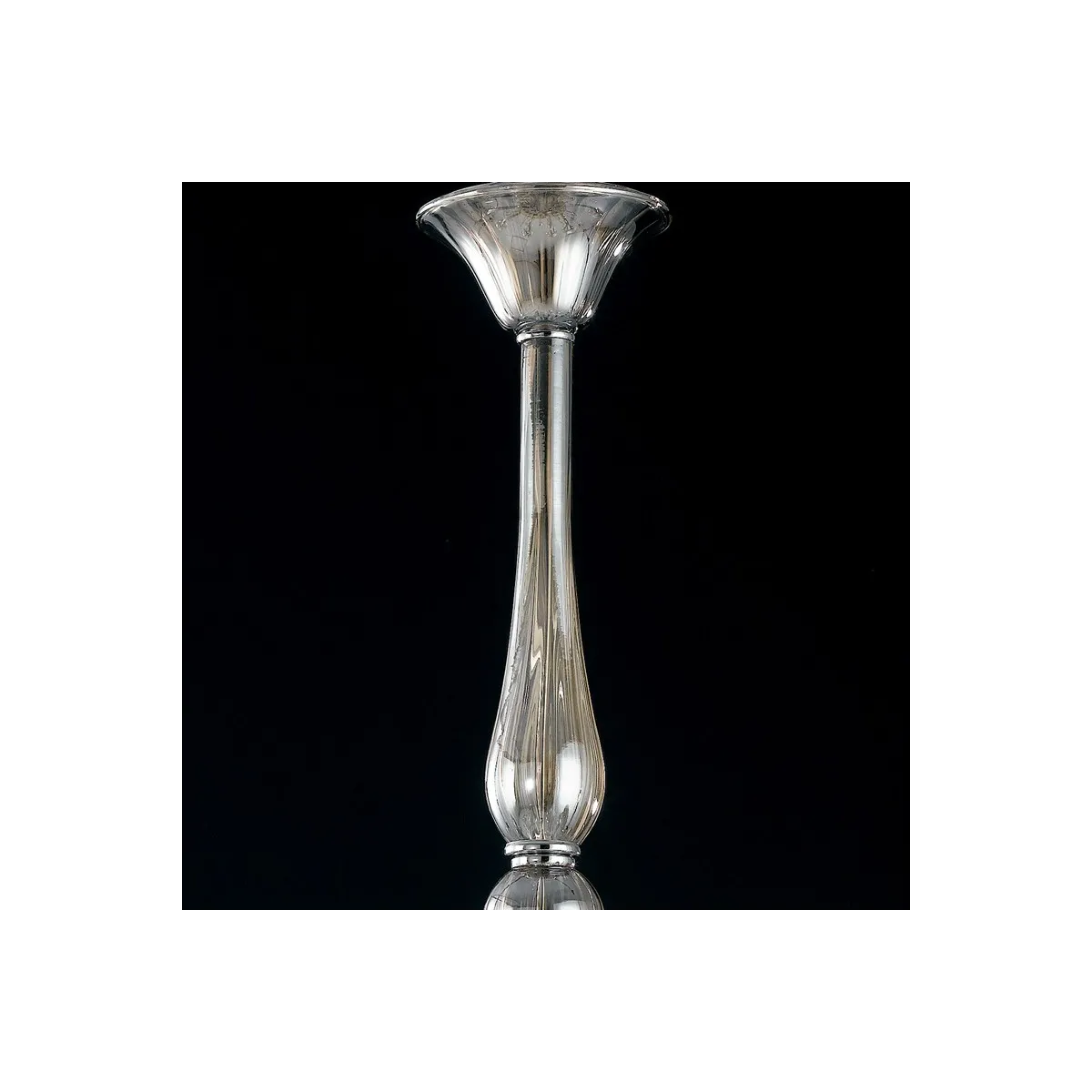 Sospensione in Vetro colore Champagne Linea Poseidon Fan...