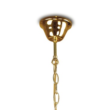 Sospensione a Catena in Metallo Oro Linea 1162 Fan Europe