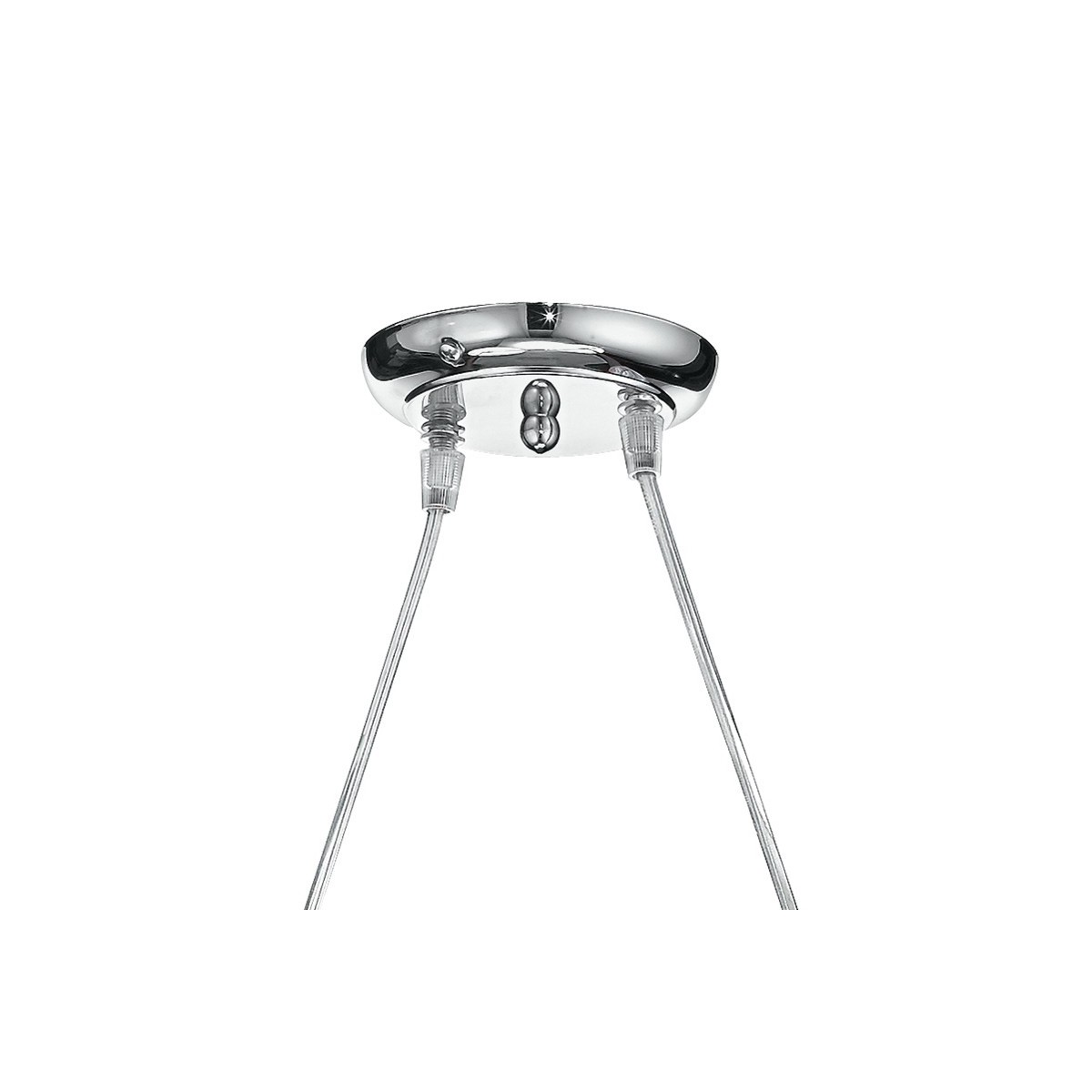 Sospensione a biliardo in Metallo Cromo Linea Halley Fan...