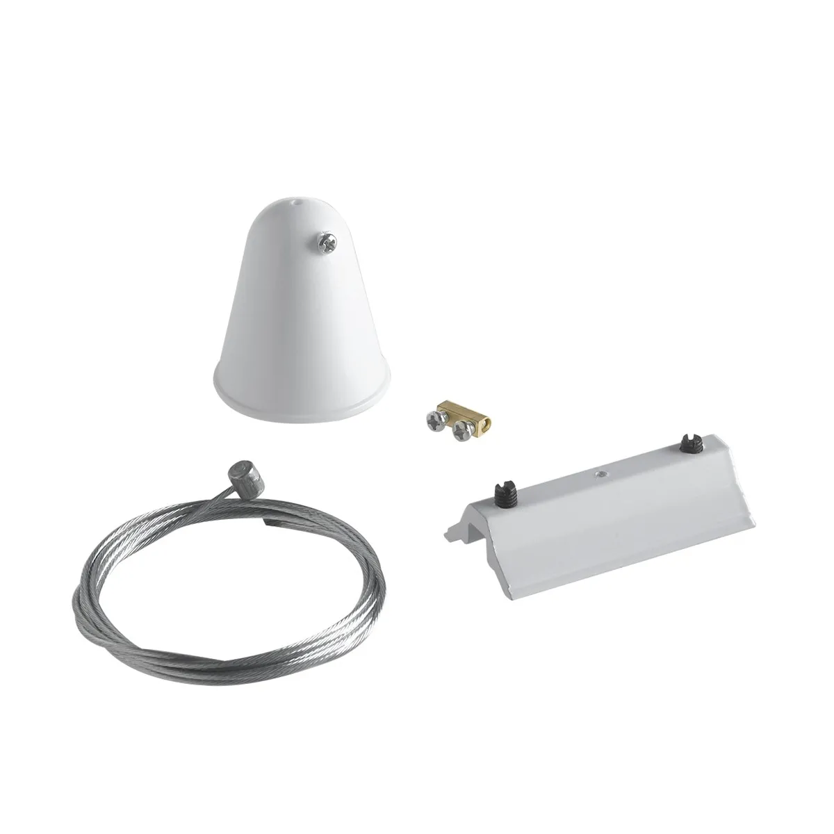 Weißes Accessoire