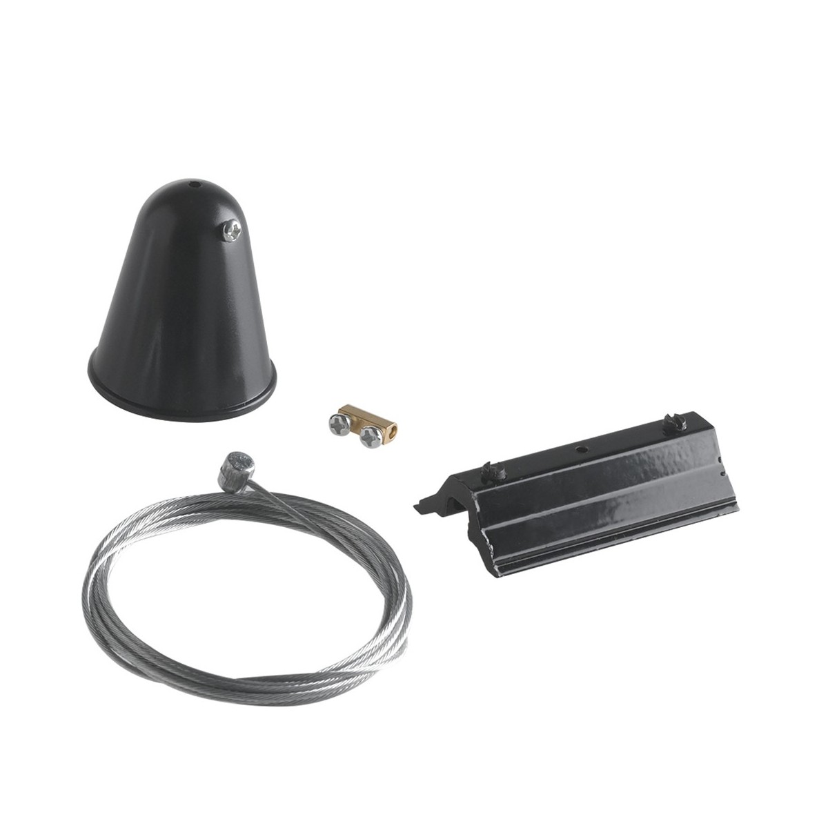 Schwarzes Accessoire