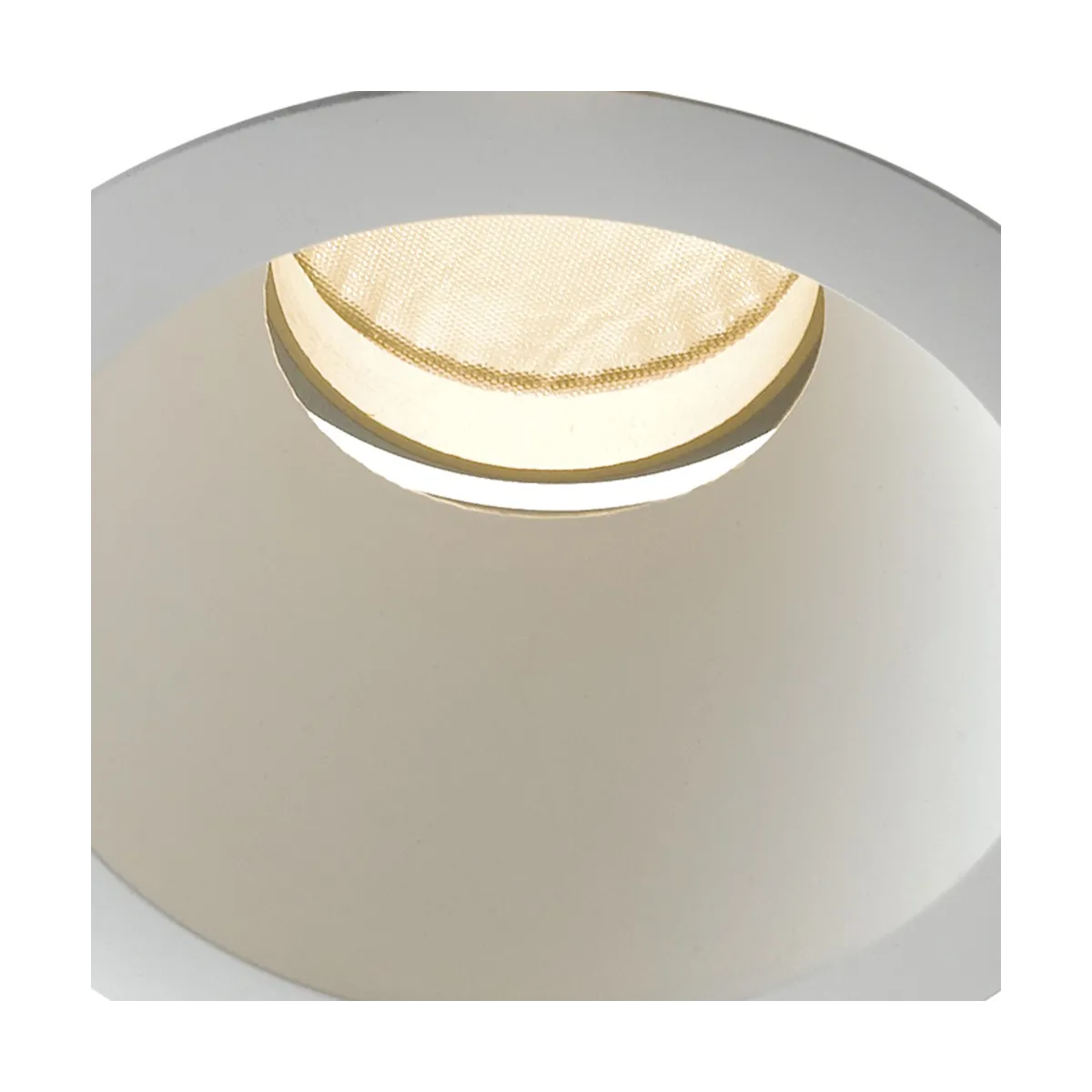 Struttura in Alluminio Bianco con Luce Led Calda Linea Elite