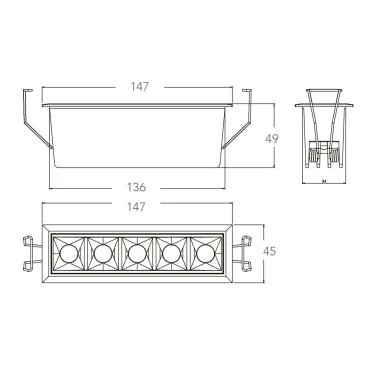 Faretti Modulo a Incasso...