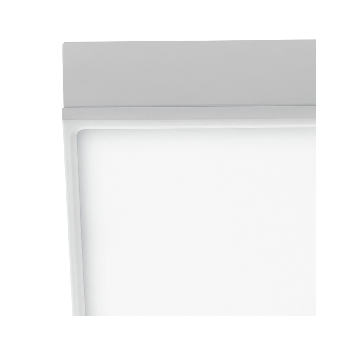 Moderne weiße quadratische Deckenleuchte | Mondialshop