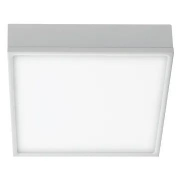 Plafoniera Quadrata Alluminio Bianco Soffitto Ribassato Led 36 watt Luce Naturale