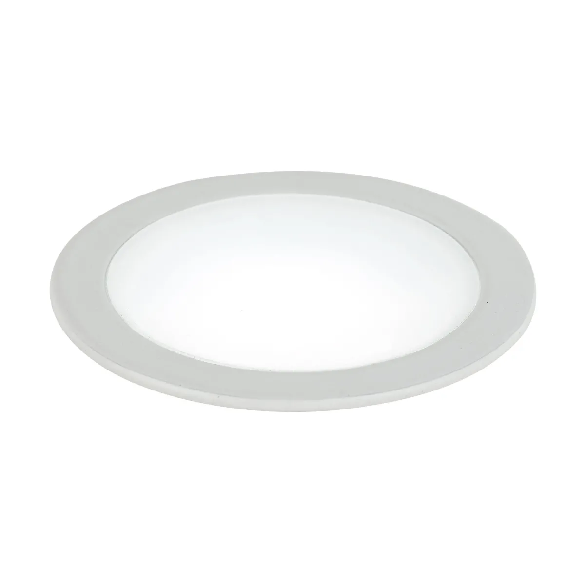 INC-FUSION-5W BCO - Incasso Soffitto Ribassato Faretto Bianco Tondo Alluminio Led 5 watt Luce Naturale