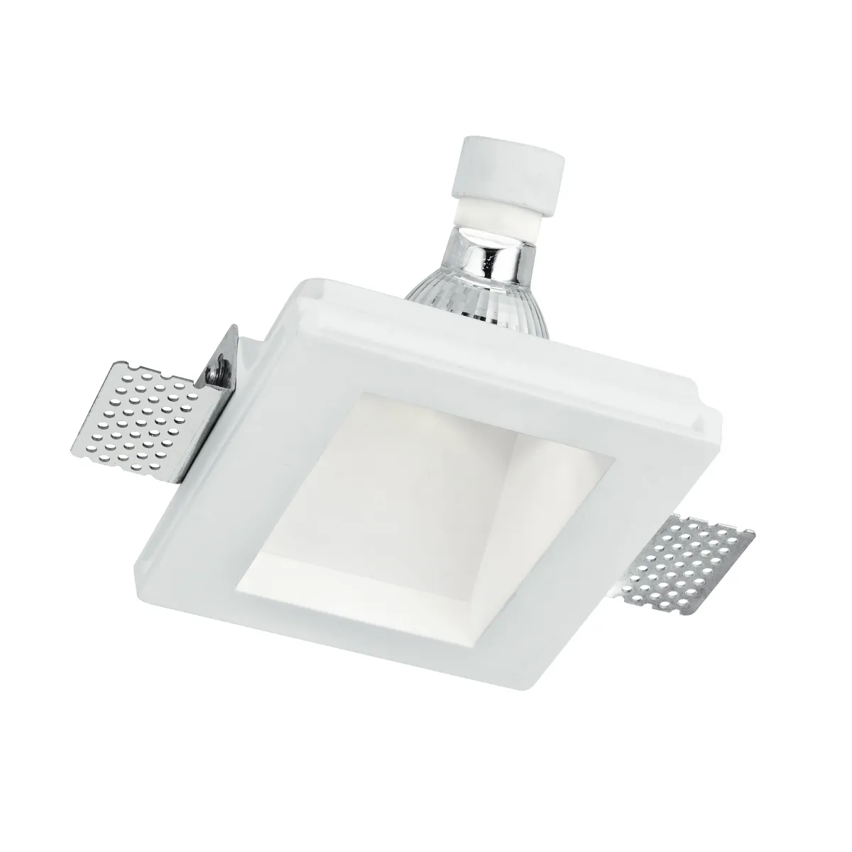 INC-GHOST-Q1D - Faretto a Incasso Scomparsa Gesso...