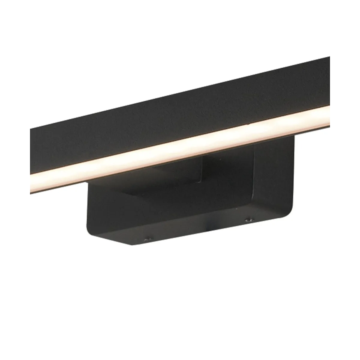 LED-W-LANCER BLACK Miroir appliqué Black Led A 4000kelvin 17 watts