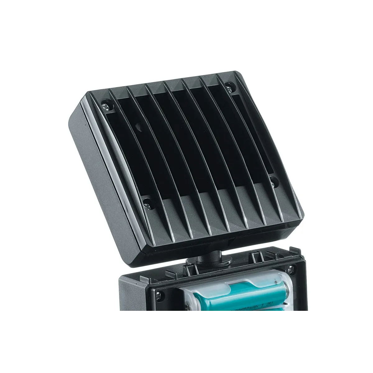 Proiettore led orientabile con sensore e pannello solare