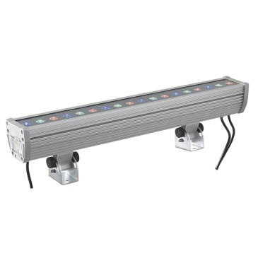 Projecteur extérieur LED chromé 36 W | Mondialshop