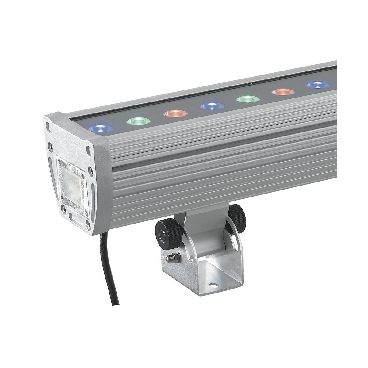 36W Chrom-LED-Außenstrahler | Mondialshop