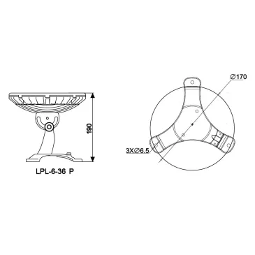 Projecteur RVB en aluminium...