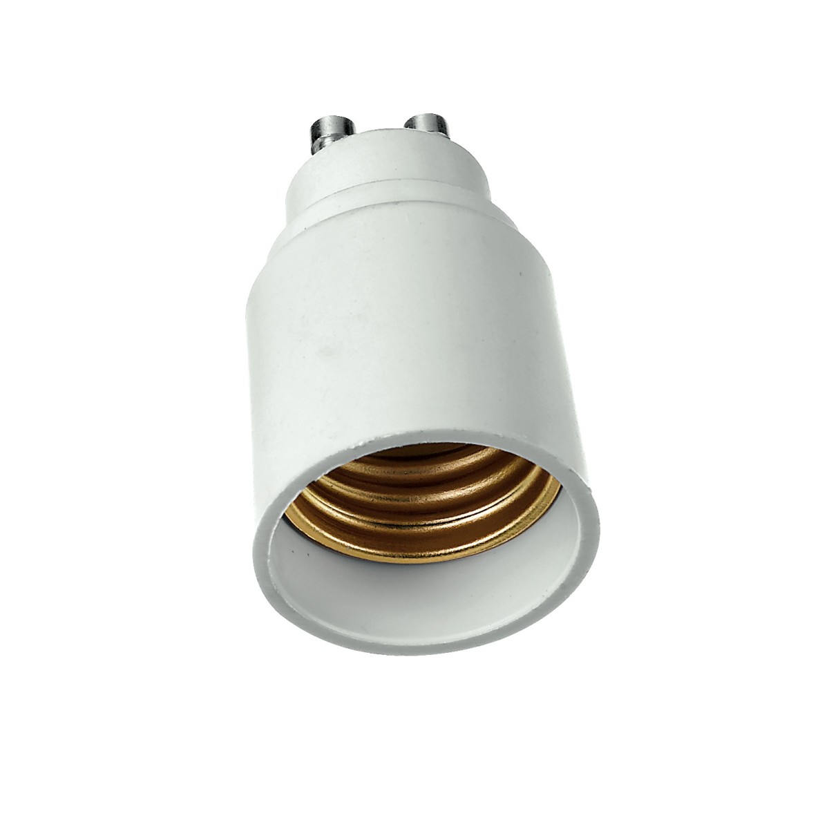 ADAPTATEUR GU10 E27 8031439421267 Fan Europe Lighting Adaptateur GU10 vers  E27 blanc