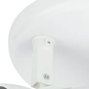 Plafonnier rond blanc avec...