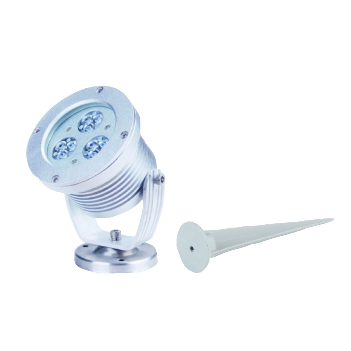 LED-IRIDE-9P-BCO Proiettore Cromo Led 6000kelvin 9 watt
