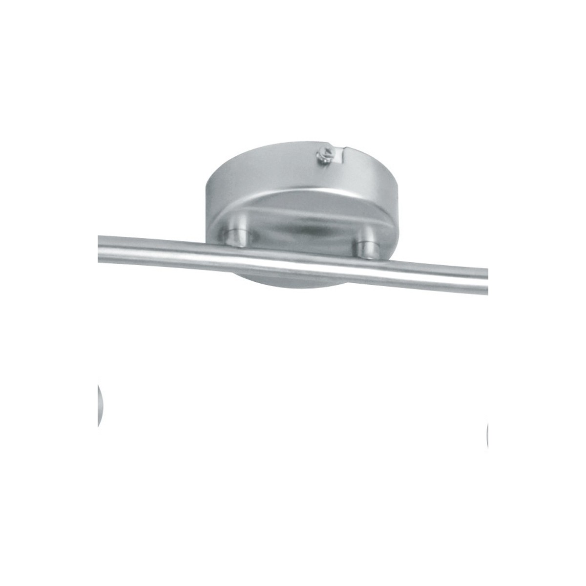 SPOT-MITO-S4 - Plafoniera elegante di colore nickel a...