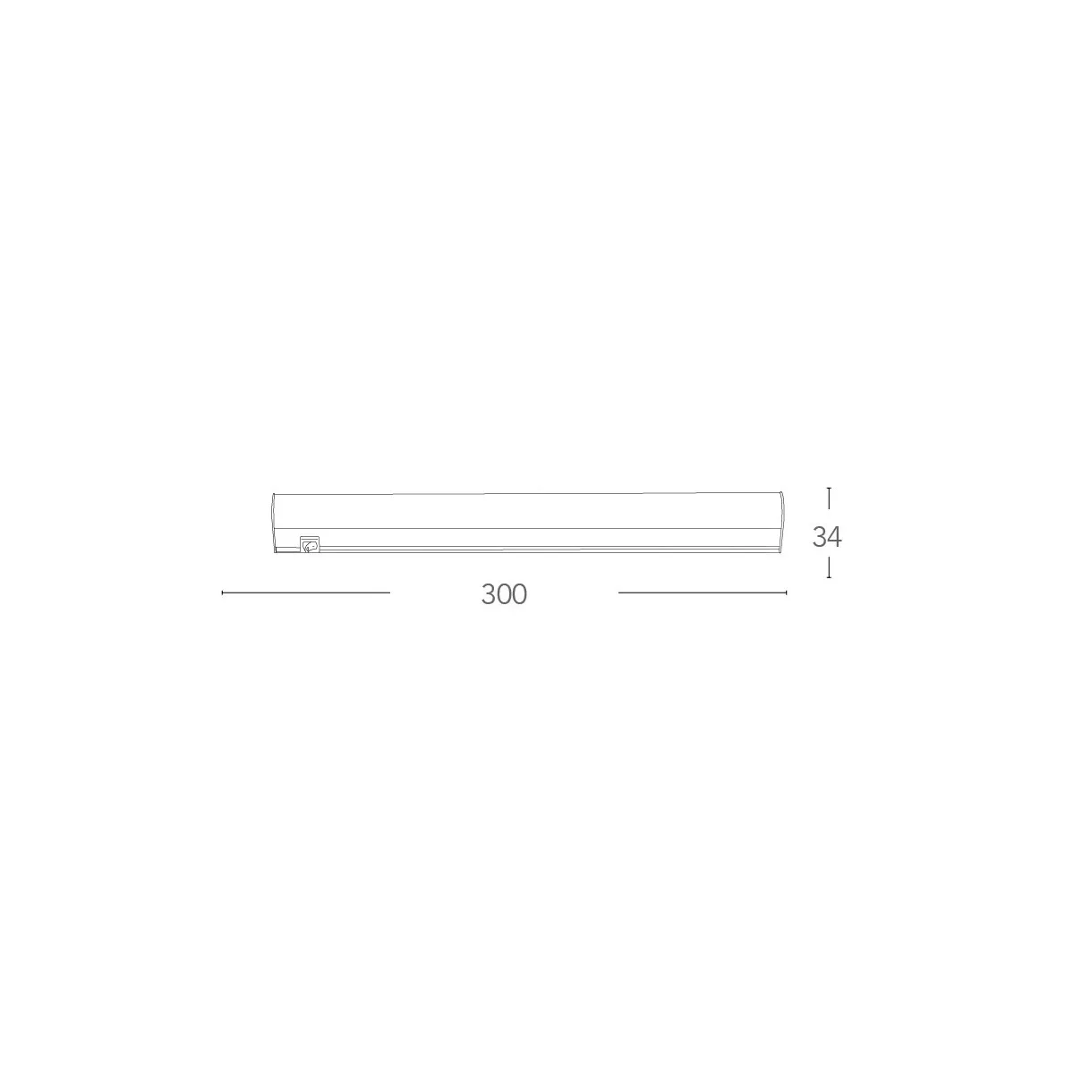 LEDBAR-T5-30 - Barra led 30 cm 4 watt 4000 kelvin T5