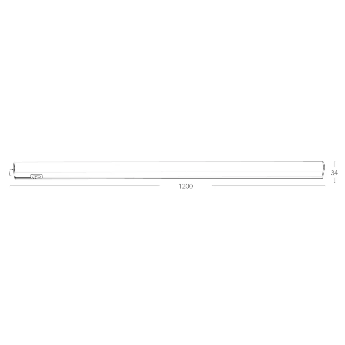 LEDBAR-T5-120 - Barra led 120 cm 15 watt 4000 kelvin T5