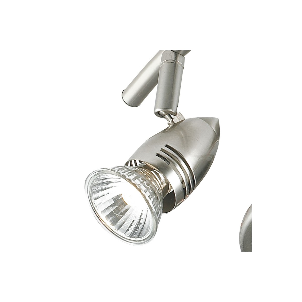 SPOT-SUNNY-S3 - Plafonnier de couleur nickel avec une...