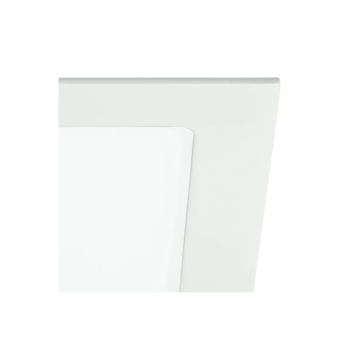 Ligne de volets de structure en aluminium moulé blanc mat