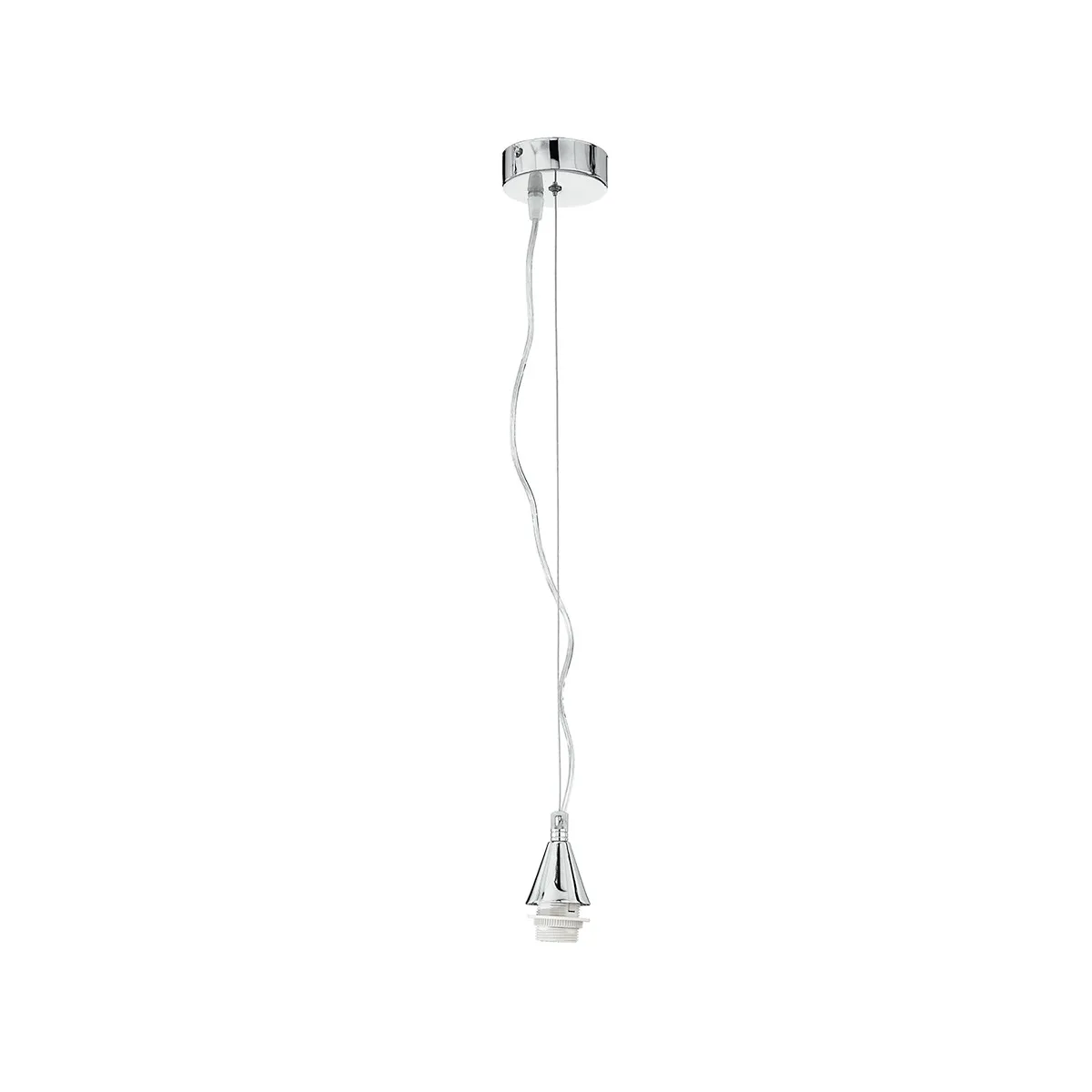 MT3201901 - Pendente Acciao Cromato E27