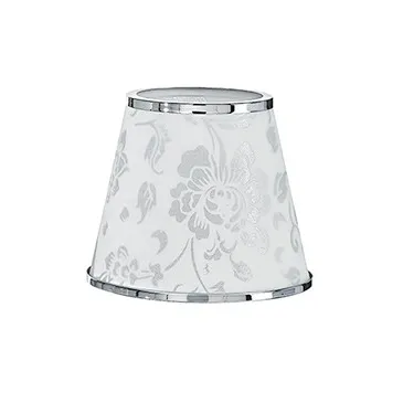 I-PRLM BOEME - Abat-jour Boeme Glitter Polyvinyl Chromed Edge 12x14 cm E14