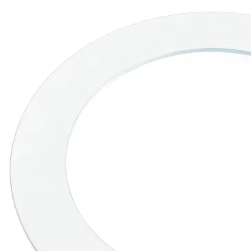 Structure mince en aluminium moulé sous pression blanc mat IP23