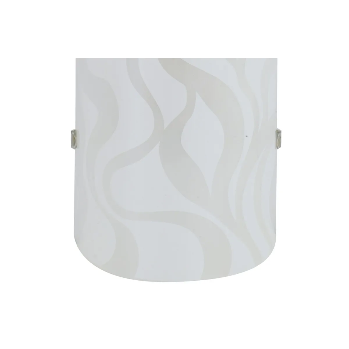 Diffusore in Vetro con Decoro a Onde Applique Jasmine FanEurope