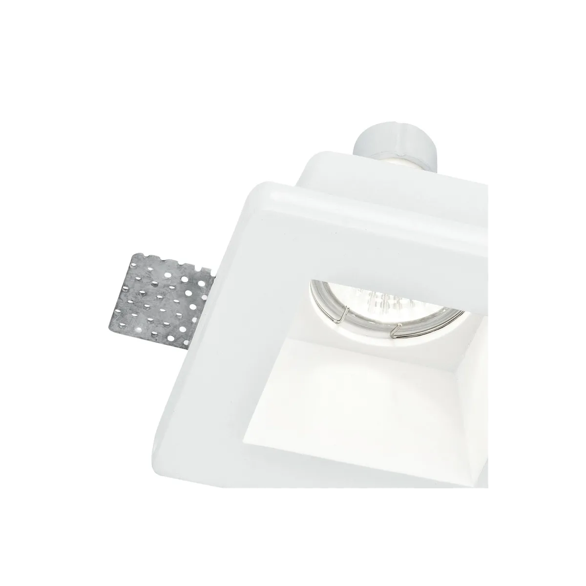 Structure rétractable en ligne fantôme en plâtre à peindre