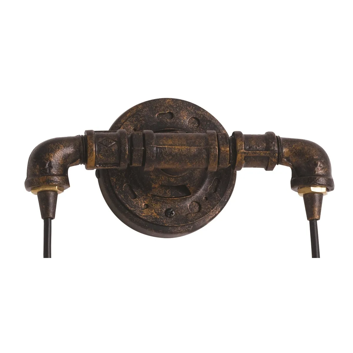 Structure métallique avec appliques effet rouille Amarcod FanEurope