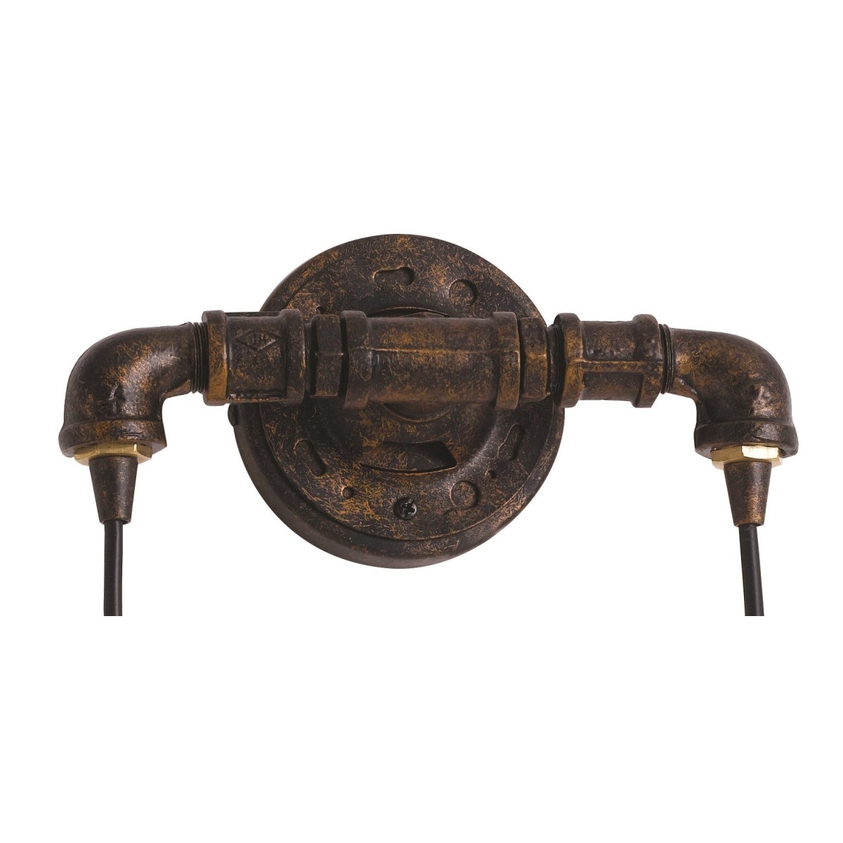 Struttura in Metallo con Effetto Ruggine Applique Amarcod...