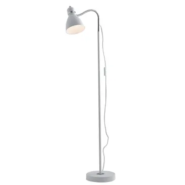 I-PEOPLE-PT BCO - Lampadaire en métal blanc Lampadaire moderne réglable E27