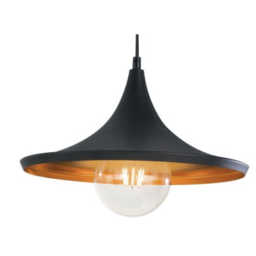Lustre conique rustique...