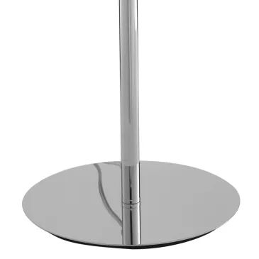 Lampada da tavolo 60W 2XE27 diametro 30cm cromo GRAPE. Moderno punto luce con struttura in metallo a forma di sassi