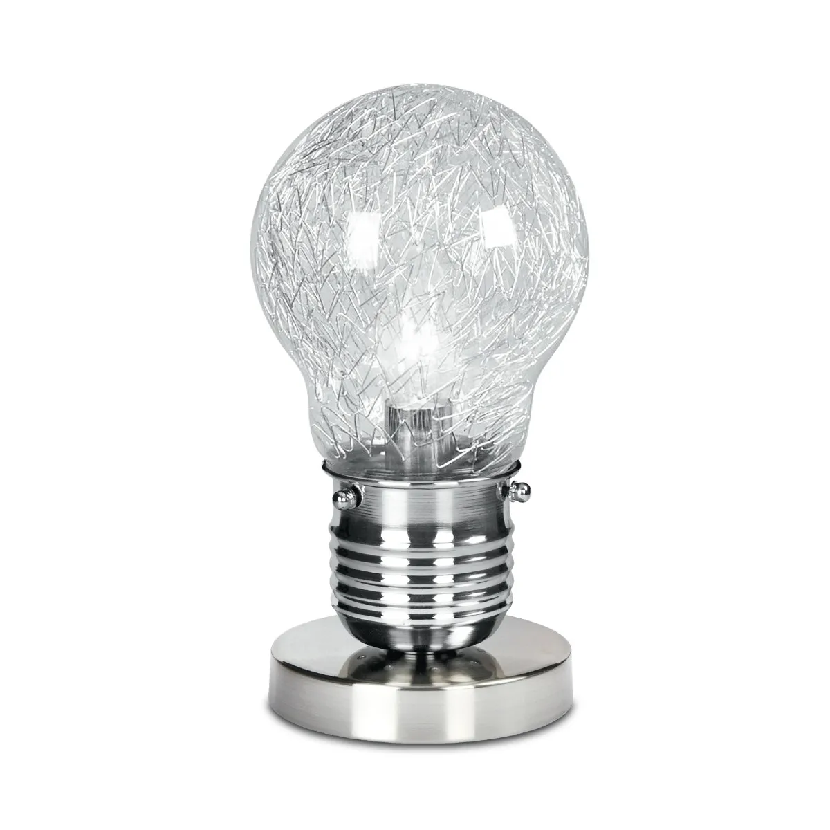 I-LAMPD/LUME - Lumetto Lampadina Vetro Intreccio Fili...